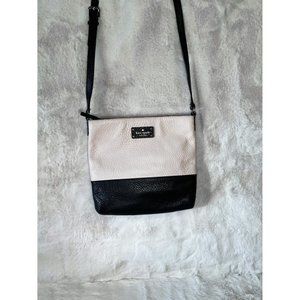 Kate Spade duo-tone Leather Hand Bag with Crossbody strap
